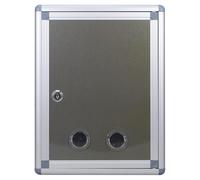 YARNOW Buzón de Sugerencias Colgante Cerradura de Aleación de Aluminio y Gran Capacidad para Oficina y Fábrica, Diseño Simple y Resistente para Seguridad