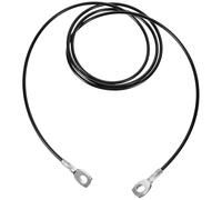 YARNOW Cable de Gimnasio para Máquinas de Ejercicio, Cable de Polea de Acero de 2 Metros sin Bola Negra, Accesorio Reutilizable para Entrenamiento de Fitness y Bricolaje en Casa