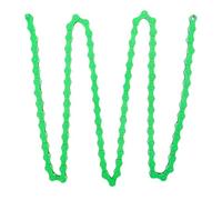 YARNOW Cadena para Bicicleta Sola Velocidad Verde, Cadena de Acero Desmontable, Accesorio de Ciclismo Resistente para Mantenimiento y Repuesto, Adecuado para Bicicleta de Montaña