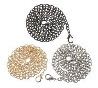 YARNOW Cadena para Bolso de Mano de Aleación 2 Piezas Decorativa y Resistente que No Mancha la Ropa Adecuado para Bolso de Mano y Bandolera