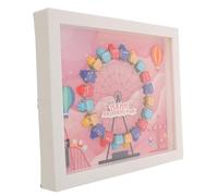 YARNOW caja de almacenamiento de de leche Remato para bebés de recuerdo del bebé contenedor de almacenamiento de para organizador del primer diente