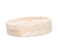 YARNOW Caja de Madera para Recuerdos de Dientes y Cabello Fetal para Niños Cierre Fácil y Organizador de Recuerdos para Bebés
