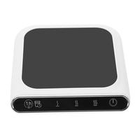 YARNOW Calentador de Tazas Eléctrico Reutilizable Posavasos de Metal, 3 Niveles de Temperatura Ajustable, Carga USB, para Café, Té y Leche, Calentador de Bebidas para Hogar y Oficina