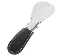 YARNOW Calzador de Viaje Compacto de Acero Inoxidable Funda de PU, Portátil y Resistente para Hombres, Mujeres y Personas Mayores