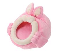 YARNOW Cama Cálida para Mascotas Casa De Conejo Saco De Dormir Forma De Conejo para Hámster Lecho De Invierno para Animales Pequeños Escondite para Hámster Nido para Mascotas Pequeñas CAM