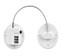 YARNOW Cerradura de Seguridad Código Limitador de Ventana Ovalado Bloqueo Multifuncional para Refrigerador Armario y Cajón Kit de Protección Infantil Hogar