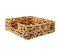 YARNOW Cesta De Almacenamiento Soporte De Escritorio De Tejido Cesta De Servilletas Tejidas Bandeja De Mimbre para Servir Servilletero Soporte para Toallas De Papel Algas Marinas