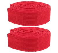 YARNOW Cinturón de Taekwondo Rojo Adultos, de Algodón Resistente al Desgaste, Soporte Excelente para Entrenamiento de Artes Marciales y Técnicas de Karate