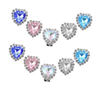 YARNOW Clips para Cordones de Zapatos Gemas de Imitación Decorativos Desmontables Estilo Vintage, Duraderos para Personalizar Zapatos Casuales, Adecuado para DIY y Uso Color Aleatorio