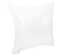 YARNOW Cojín Inflable Transparente de PVC 40X40 CM para Camping y Sofá Relleno de Almohada Portátil Plegable Almohada Inflable para Exteriores y Viajes