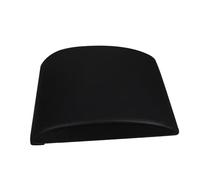 YARNOW Colchoneta De Apoyo para Abdominales Almohadilla De Entrenamiento para Abdomen Negro Soporte Cuello Cabeza Perlado