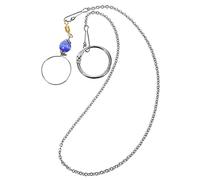 YARNOW Collar para Pájaros Cadena De Acero Inoxidable Aro De Entrenamiento para Loros para Periquitos y Pájaros Voladores Accesorios para Jaulas