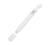 YARNOW Comprobador Digital de Agua de Piscina Bolígrafo Detector de Agua Portátil de Plástico Blanco Cr1225 Pila Botón Incluida para Acuarios y Piscinas Distingue y Pureza