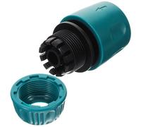 YARNOW Conector de Manguera de Jardín de PVC Sello Hermético, Adaptador Rápido para Grifos Estándar, Accesorio para Instalación de Jardines y Mangueras de Goma