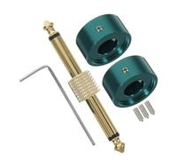 YARNOW Conjunto De Accesorios De Efectos Para Pedales De Guitarra Toppers Metálicos Para Botones Conector De Parche Para Pedal y Acopladores De Pedal