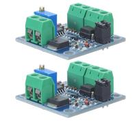 YARNOW Convertidor de Voltaje Portátil Azul para Dispositivos Electrónicos Sensibles Función de Conversión Estable y Paquete de 2piezas para Actividades al Aire Libre y Viajes