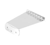 YARNOW Cordal Metálico Para Guitarra Jazz De 6 Cuerdas Pieza De Repuesto Plateada Para Guitarra Eléctrica Accesorio Duradero Compatible Resonadoras