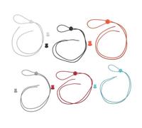 YARNOW Cordones Elásticos para Zapatos sin Atar 6 Pares Tejido y Plástico, Reducen Puntos de Presión, Ideales para Uso en Casa Corredores