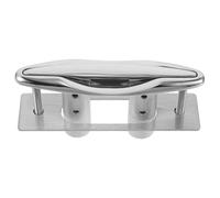 YARNOW Cornamusa y Manejo Rápido Retráctil de Acero Inoxidable Guía Versátil de Cuerda y Atraque Seguro para Barco Placa de Soporte para Equipos Marinos