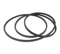 YARNOW Correa de Goma para Cortacésped con Amplia Compatibilidad y Fácil Instalación, Cinturón de Repuesto Negro de Goma para Uso Diario en Jardín