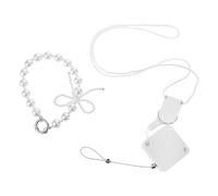 YARNOW Correa Retráctil para Loros con Cadena Antimordeduras Arnés Ajustable para Entrenamiento de Vuelo al Aire Libre Cuerda Elástica con Anilla para Patas Ligera y Resistente para