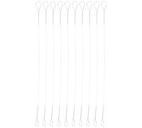 YARNOW Cortador de Queso Fácil de Limpiar 10 Piezas Alambre de Acero Inoxidable para Cortar Queso, Accesorio Práctico de Cocina para Hornear y Restaurante