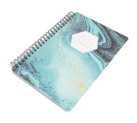 YARNOW Cuaderno de Fitness A5 Espiral Resistente, Diario de Entrenamiento Portátil para Registro de Actividad Física y Planificador Diario, Adecuado para Gimnasio y Seguimiento