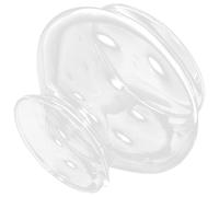 YARNOW Cubierta de Vidrio Transparente Accesorio de Repuesto Pantalla a Prueba de Viento para Lámpara de Aceite del Templo para Lámpara Budista Uso en Hogar y Dormitorio