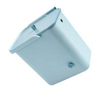 YARNOW Cubo de Basura Colgante para Cocina con Tapa, Diseño Montado en Pared, Material Abs y Pp, Incluye Rascador para Uso Doméstico