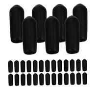 YARNOW Cubras De Micrófono De Auriculares Anti -Scratch De 50 Piezas De Cajas De Goma para Micrófonos De 0,5 Cm De Diámetro Fit Universal De Reemplazo Fácil De Reemplazo Protegido contra