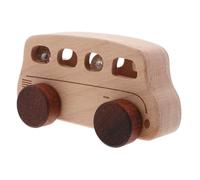 YARNOW De Autobús De Madera Juguete Educativo Para Madera Divertido Juguete De Autobús Para Bebés