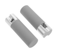 YARNOW de Peso Diseño Gris Elegante 2 Unidades en Plástico y Hierro Accesorios para Cortinas Enrollables Verticales y Protección contra Viento para Cordón de Persiana Romana