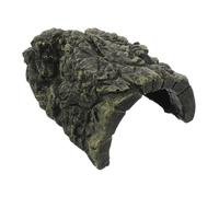 YARNOW Decoración para Hábitat de Reptiles Cueva Rocosa para Escondite Plataforma para Tomar el Sol para Tortugas Accesorios para Acuarios para Anfibios y Lagartijas