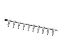 YARNOW Desviador De Acuario Metal Divisor Bomba De Aire Válvula De Flujo Palanca Control Distribuidor Manguera Burbujeador Aerador Tanque Decoración