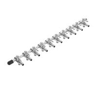 YARNOW Desviador de Acuario Válvula de Aire Metálico para Colector de Pecera Conector de Tubo Distribuidor Regulador de Agua Válvula de Bomba para Uso Tanques de Peces