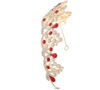 YARNOW Diadema de Coronas de Reina Aleación y Rhinestones, Accesorios Cabello para Fiestas de Disfraces y Bodas, Diseño Elegante y Ligero para Mujeres