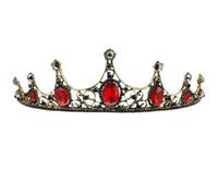 YARNOW Diadema Tocado de Boda Negro para Dama Especial Diseño Clásico Elegante en Aleación Adecuado para Accesorios Pelo Boda