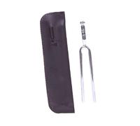 YARNOW Diapasón Estándar De Acero Con Funda Horquillas Musicales Duraderas Para Afinación Precisa De Instrumentos De Cuerda Práctico Sintonizador Portátil Para Músicos y Educación
