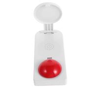 YARNOW Dispositivo contestador Timbre del Programa de Juegos zumbador para Programa de Juegos zumbadores de Juego imprescindibles en el Aula zumbadores para el Aula el plastico Rojo