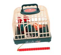 YARNOW Dispositivo De Sonidos De Pájaros Jaula con Movimiento y Canto Simulado Ideal para Jardines y Parques