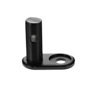 YARNOW Enganche de Remolque de Acero Negro Excelente Estabilidad para Bicicleta para Conectar Accesorio Adecuado Bici Remolque Infantil