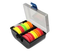 YARNOW Enrolladores de Línea de Pesca Redondos 10 Piezas de Plástico para Surfcasting y Accesorios Náuticos Portátiles Color Aleatorio Varios Estilos
