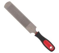 YARNOW Escofina para Cascos Mango Antideslizante de 8 Pulgadas, Herramienta de Acero al Carbono para Recorte y Modelado de Pezuñas de Caballos, Vacas, Burros y Cabras, Cuidado y Duradero