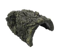 YARNOW Escondite para Reptiles Plataforma Rocosa para Tomar el Sol Resina Duradera Tamaño Grande Zona de Descanso para Tortugas y Anfibios Hábitat para Mascotas Pequeñas