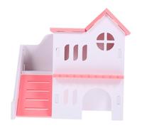 YARNOW Escondite Una Casa Pequeña para Hámster Villa Cabaña De Color Rosa para Chinchillas Conejillos De Indias y Ratas como Casa De Juguete para Escondites