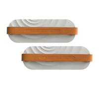 YARNOW Estante para Zapatillas Drenaje y Soporte de Pared para Organizar Zapatos en Baño y Hogar, Fácil de Montar, Material Abs y PVC, Pack de 2 Piezas