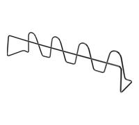 YARNOW Estante Zapatero de Pared sin Taladro para Baño, Perchero para Zapatillas de Baño de Hierro Resistente, Capacidad para Dos Pares, Organizador Compacto para Ahorro de Espacio