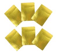 YARNOW Estera de Aislamiento Acústico y Térmico para Automóviles Material de Aluminio y Goma, 10 Piezas Autoadhesivas para Control de Temperatura y Reducción de Ruido