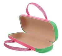 YARNOW Estuche para Gafas Pu Cuero Diseño Portátil, Fácil de Abrir y Cerrar, Adecuado para Guardar Gafas de Sol y Protegerlas Lugar