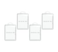 YARNOW Estuche Pequeño de PP Multiusos 4 Piezas Almacenamiento Seguro y Portátil para Cabezales de Cepillo de Dientes Eléctricos para Viajes y Negocios